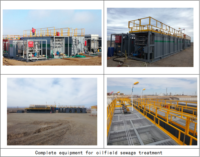 Produced water treatment package for oil and gas field water handling