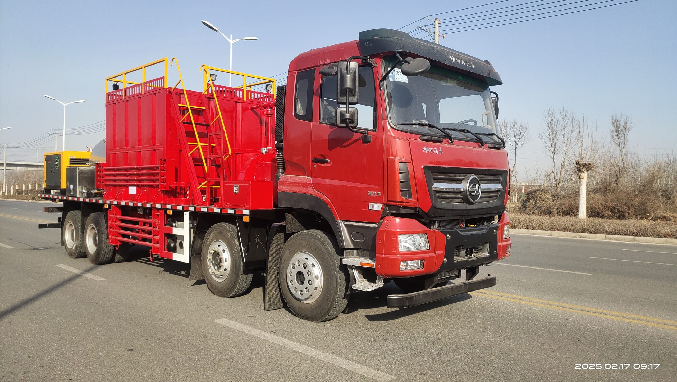 Oilfield Wax Removal Truck field operation and application workflow