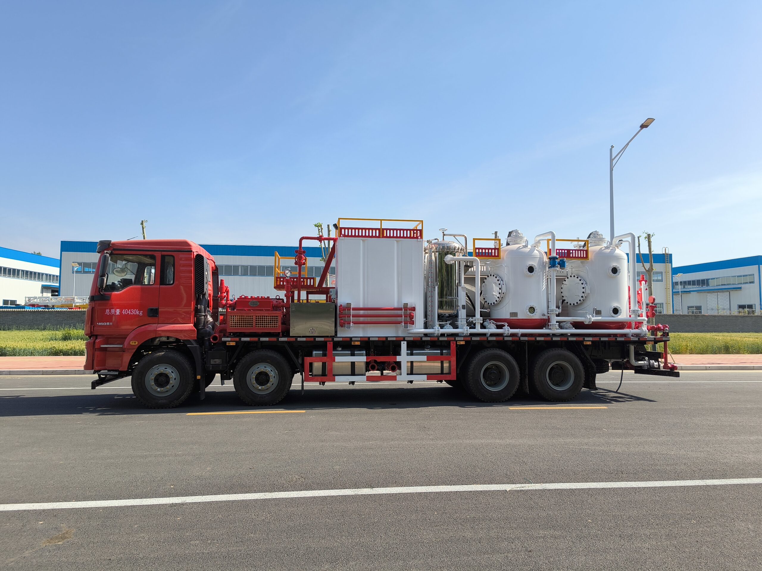 Sand flushing unit power transmission and PTO system