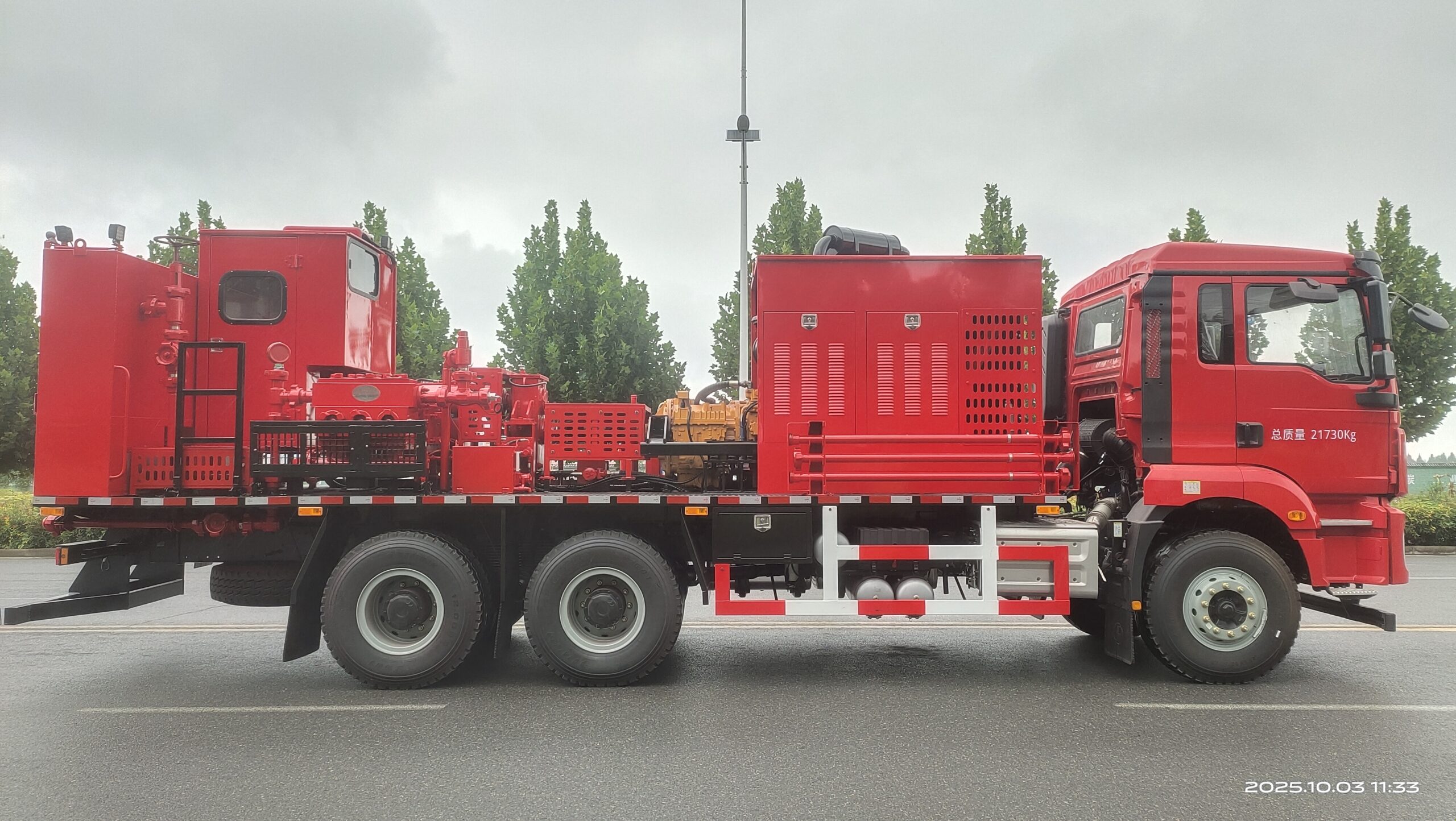 Well Flushing Truck preventive maintenance inspection