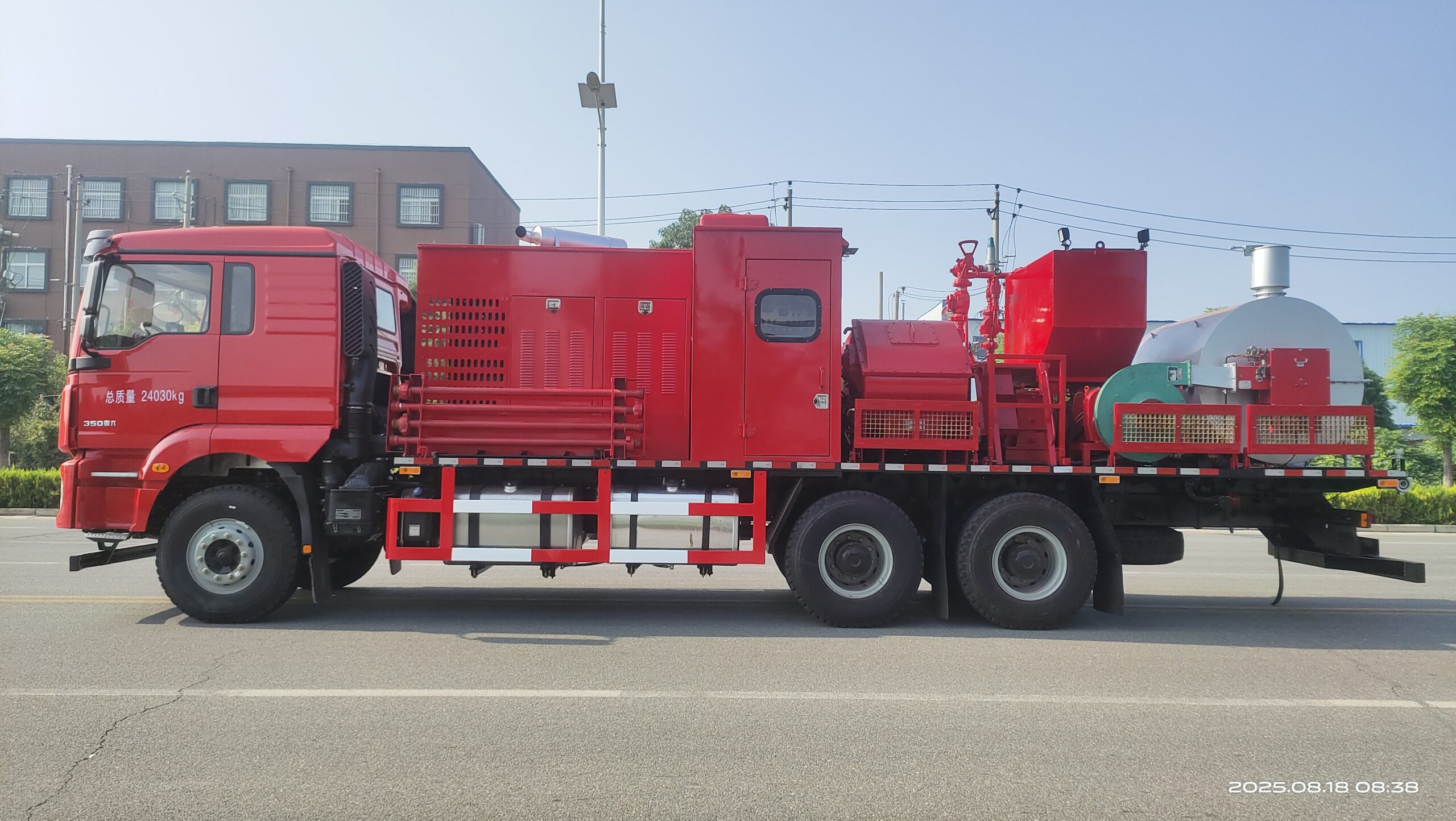 Hot Oil Flushing Unit
